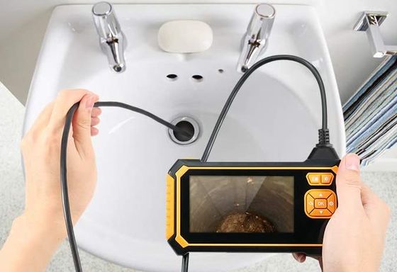 Drain Inspection Camera With Black Cable