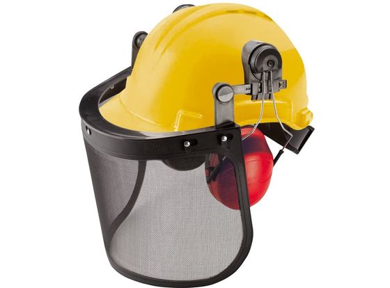 Silverline Forestry Chainsaw Work Helmet Forestry Chainsaw Work Helmet With Defenders