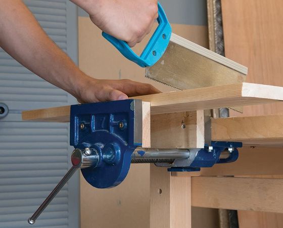 Silverline Tough Casting Woodwork Vice Tough Casting Woodworkers Vice In Blue