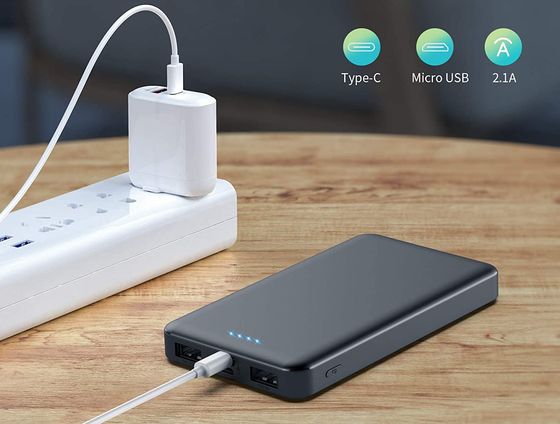 Ultra-Slim Power Bank Power Bank In Black