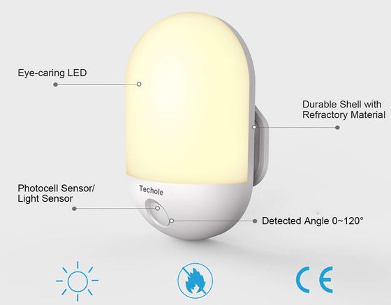 Wall Night Light With Colour Settings