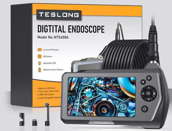 TesLong Snake Inspection Cam Snake Inspection Camera With Yellow Box