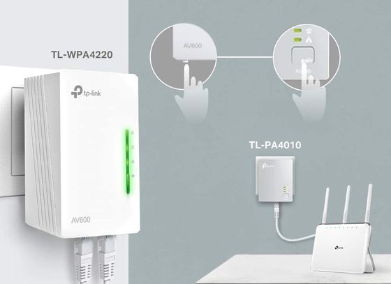 Powerline White Adapters