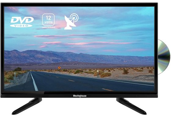 WestingHouse 24 Inch 12V Caravan TV DVD Combi 24 Inch 12V Caravan TV DVD Combi On 2 Legs