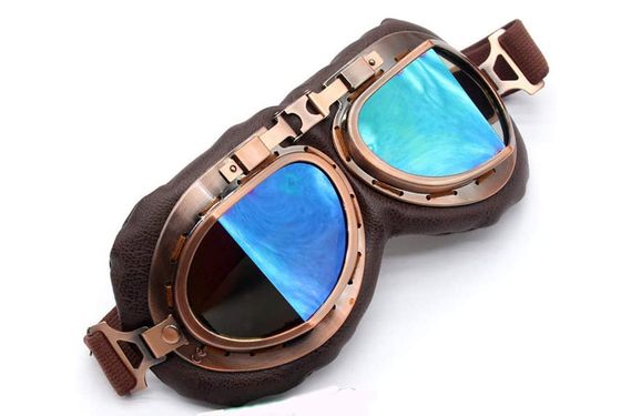 Aviator Motorcycle Goggles DAZZLE Colour