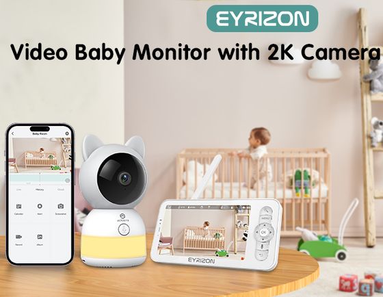 Eyrizon 2K HD WiFi Baby Camera 2-Way Talk Upgraded WiFi Baby Camera