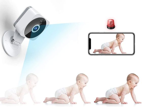 NIYPS HD WiFi Baby Monitor WiFi Baby Monitor With Black And White Finish