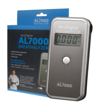 AlcoDigital AL 7000 Breathalyser In Grey Finish