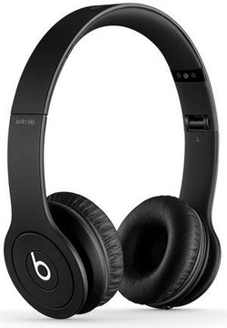 On Ear Portable Headphones in Black