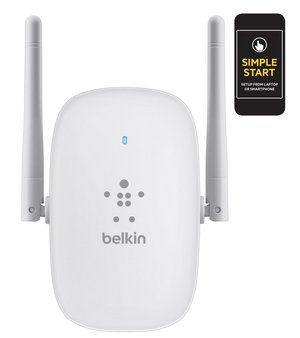 Wireless Extender Wireless Extender in Whie With Dual Antennas