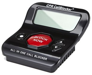 Nuisance Call Blocker In Black And Red Finish