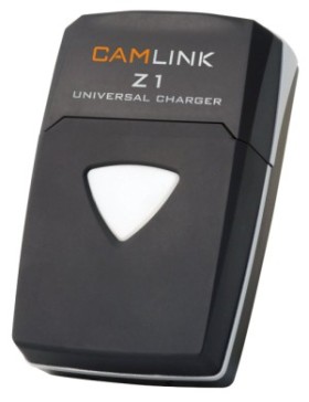 LED Status Battery Charger Battery Charger In Grey With Red Logo