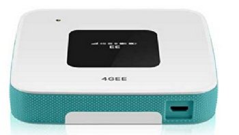 EE Broadband Portable Mobile WiFi In White With Blue Edge