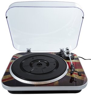 USB Turntable With Union Jack Design