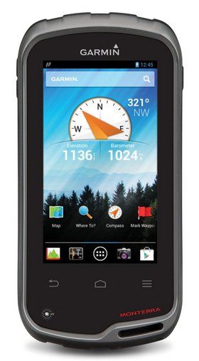 Auto Geotag Wi-Fi Handheld GPS Unit Wi-Fi Handheld GPS Showing Compass And Start Screen