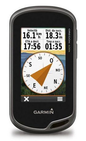 Altimeter Handheld GPS In Black With Compass Nav View