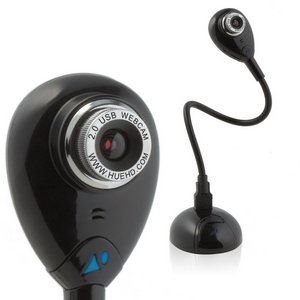 USB Video Record To PC Web Camera In Black Showing Close Up