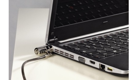 Guaranteed Security Hama Chrome Coated Laptop Locking Cable Laptop Locking Cable With Silver Combination Dial