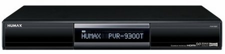 Humax Freeview Set Top Box In Glossy Black Exterior