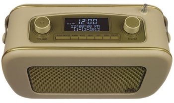 Twin Alarm Fast Scan Multi-Function DAB Radio Fast Scan Cream DAB Radio With Clear Display Screen