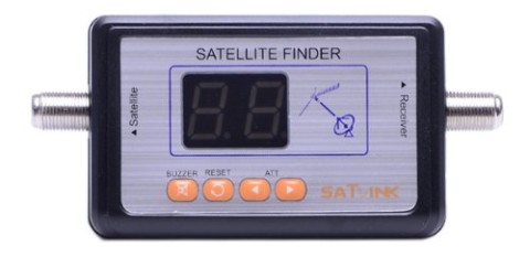 Satellite Finder Meter With Blue Front