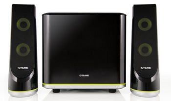 Audio Speaker System Speaker System In Gloss Black Finish