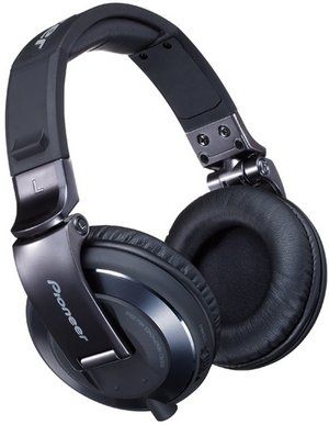 DJ Headphones In Black Finish