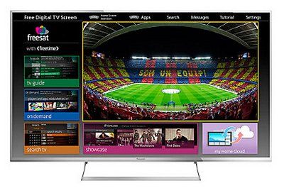 50 Inch TV With Slender Chrome Frame