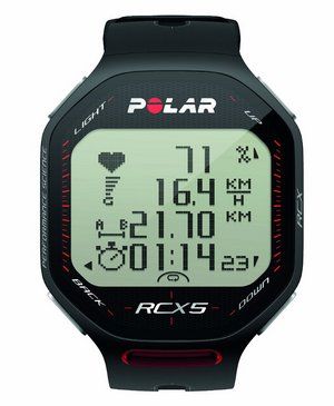 Watch In Black With Polar Logo