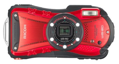 LED Camera In Black And Red Exterior