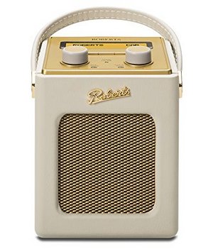 Headset Socket Mini Mp3 Play-Back DAB+ Radio DAB+ Radio In Cream With Controls On Top