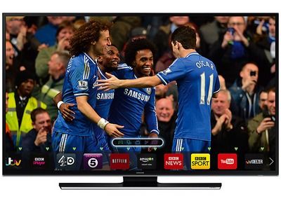 Catch-Up Smart TV With Slim Black Frame