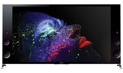 55 Inch TV In Stylish Black Frame