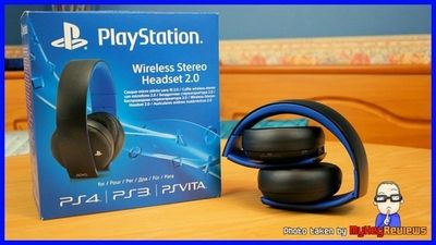 PlayStation WiFi System Headset With Blue Box