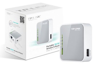 Small Sized TP-Link TL 3G/4G Router Compact 3G/4G WiFi Router In White With Package