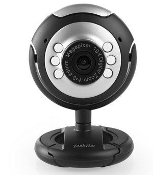 Webcam With 6 LED Lights