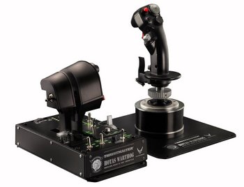 For PC HOTAS Split Throttle Warthog Joystick Joystick In Black And Silver Effect