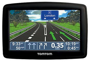 UK, Ireland TomTom XL GPS Sat Nav With Motorway Exit View