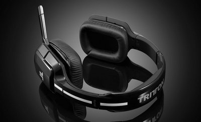 High-Fidelity WiFi Stereo System Headset WiFi Headset In All Black Finish