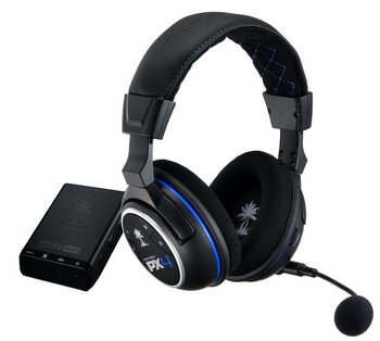 Interference-Free Dual-Band Ear Force PX4 Headset Headset Showing Black Cushioned Headband