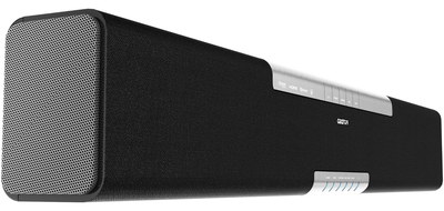 Soundbar In Black Side View