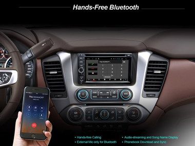 Tuner RDS Double DIN Stereo Bluetooth 6.2 Inch Double DIN Stereo Bluetooth With Smartphone
