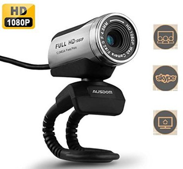 HD USB Webcam Microphone With Black Cable