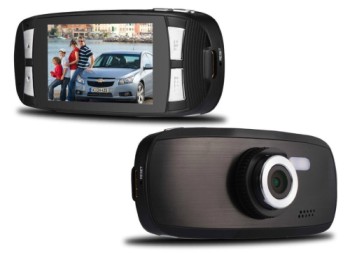 HD In Car Camera Recorder Showing 2 Sides