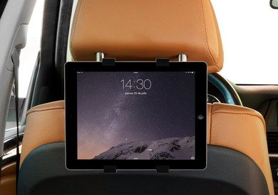 Bump Proof iPad Car Headrest Mount Entertainment iPad Car Headrest Mount Attached To Upright