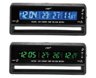 Set Snooze Car Multi-Purpose Indoors Outdoor Thermometer Car Indoors Outdoor Thermometer