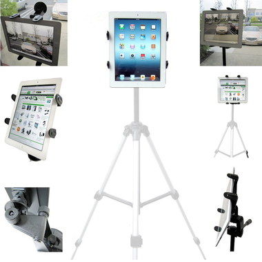 Multi Perspective Wind Shield iPad Mount Holder Durable iPad Mount Holder With White Legs