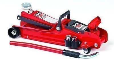2.2 Ton Low Profile Car Jack In Bright Red