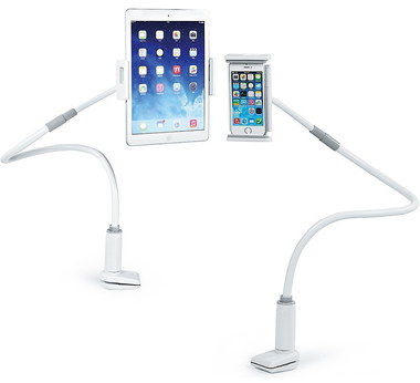 EasyAcc iPad Tripod Holder Gooseneck Style iPad Tripod Holder With Flexible Stem