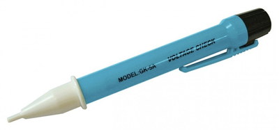Pocket Clip Voltage Tester Pen Small Voltage Tester Pen In Light Blue